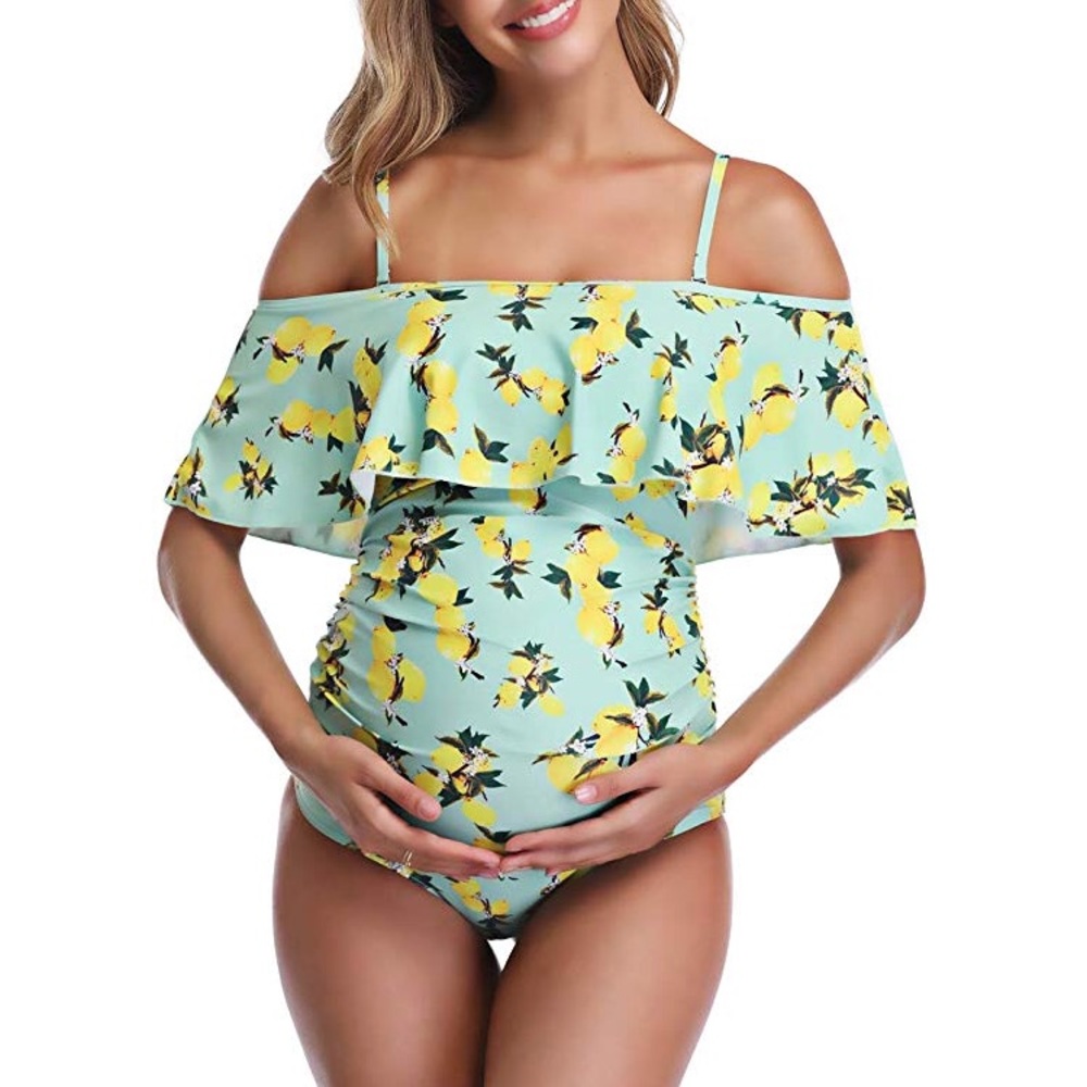 Maternity one piece swimsuit